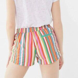 ACCEPTING OFFERS!! Urban Outfitters Rainbow Stripe Nylon Shorts - Sz Small